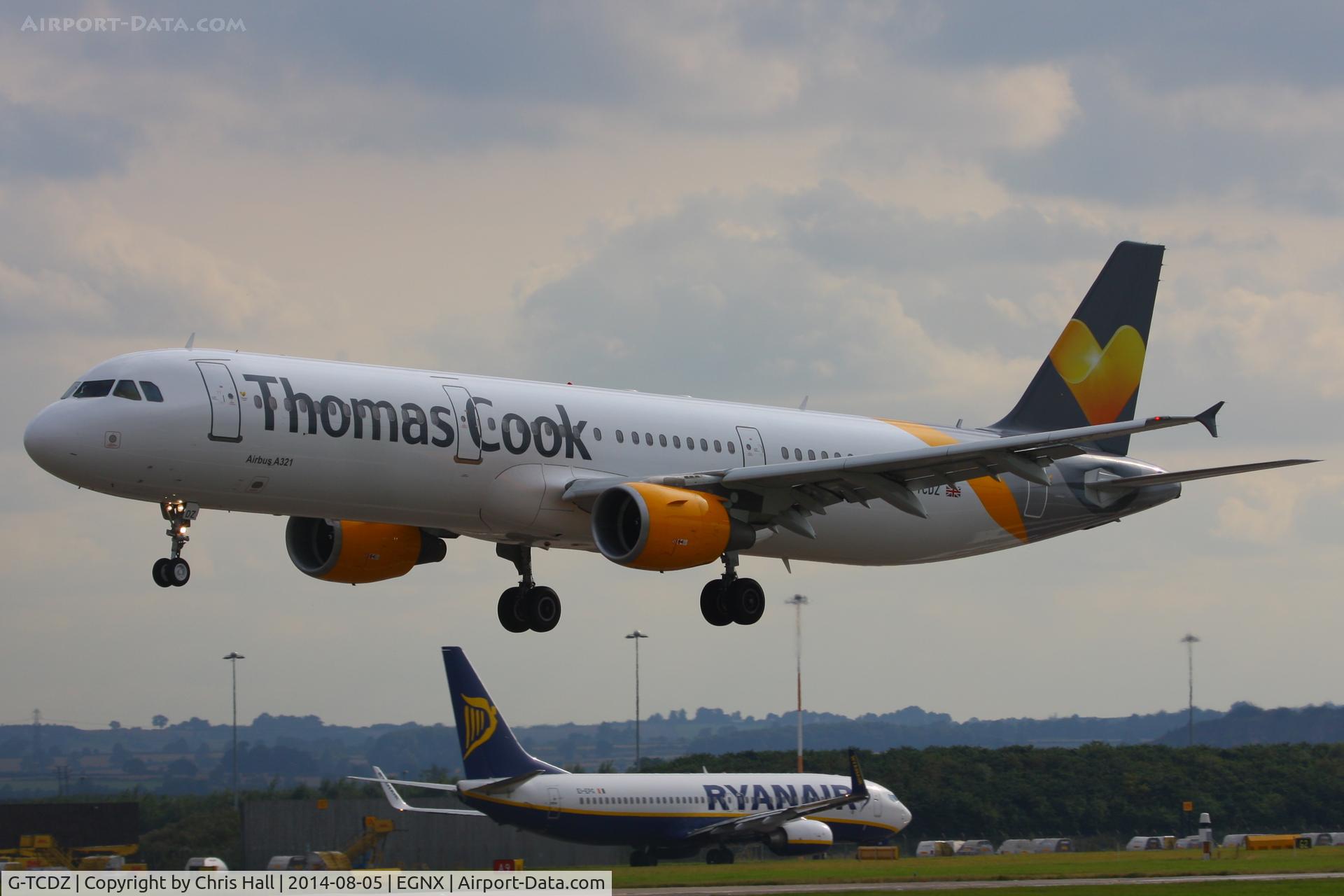 G-TCDZ, 1999 Airbus A321-211 C/N 1006, Thomas Cook