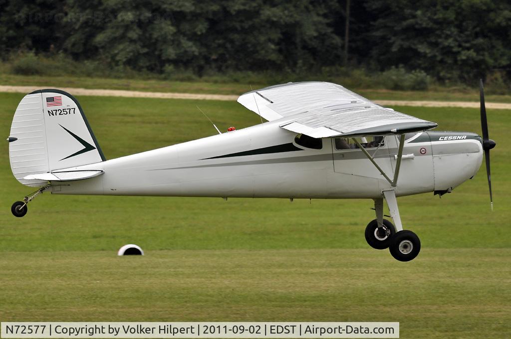 N72577, 1946 Cessna 140 C/N 9747, at hahnweide