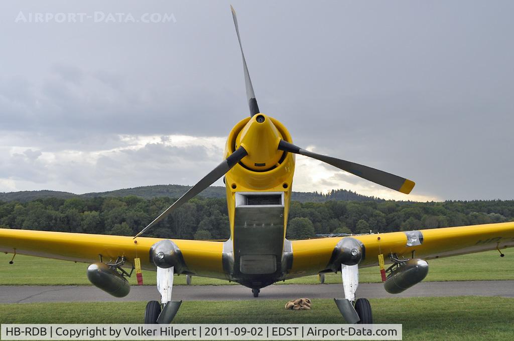 HB-RDB, 1943 F+W C-3605 Schlepp C/N 274, at Hahnweide