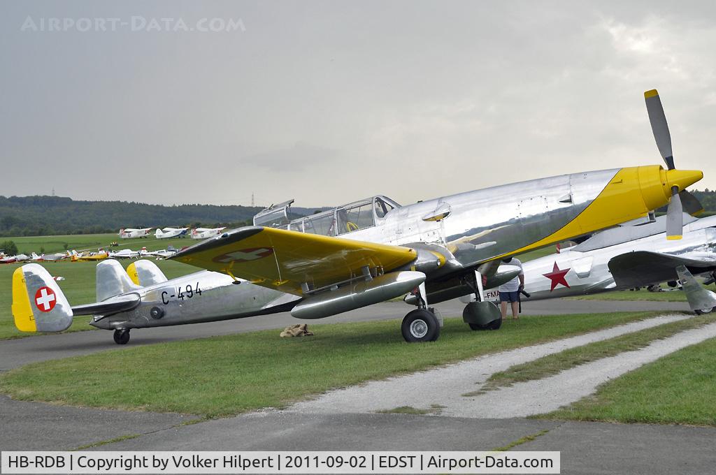 HB-RDB, 1943 F+W C-3605 Schlepp C/N 274, at hahnweide