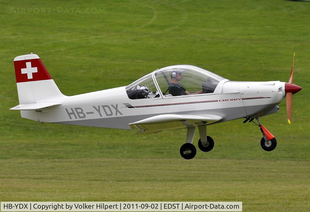 HB-YDX, 1992 Braendli BX-2 Cherry C/N 057, at Hahnweide