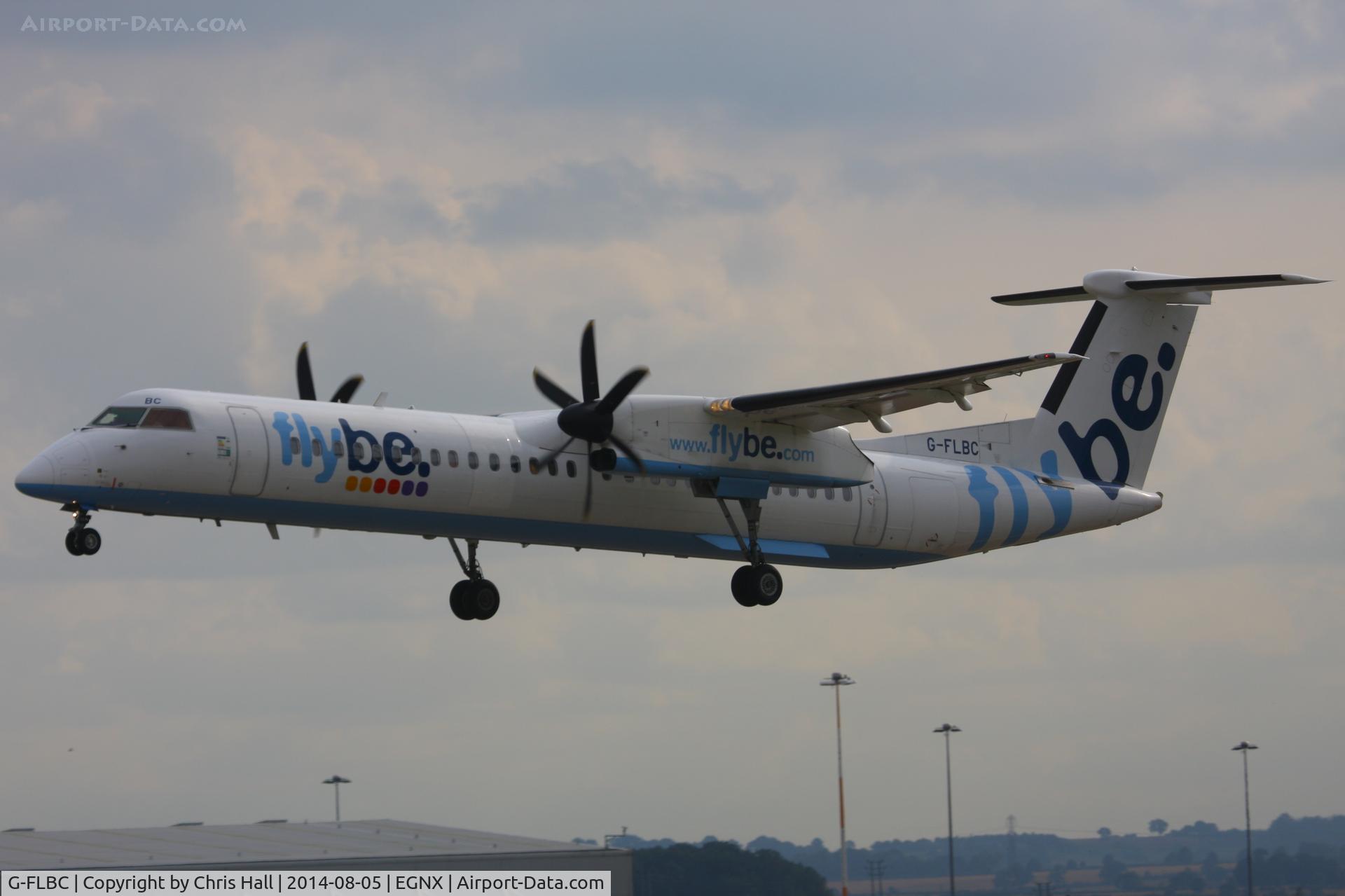 G-FLBC, 2009 De Havilland Canada DHC-8-402Q Dash 8 C/N 4257, flybe