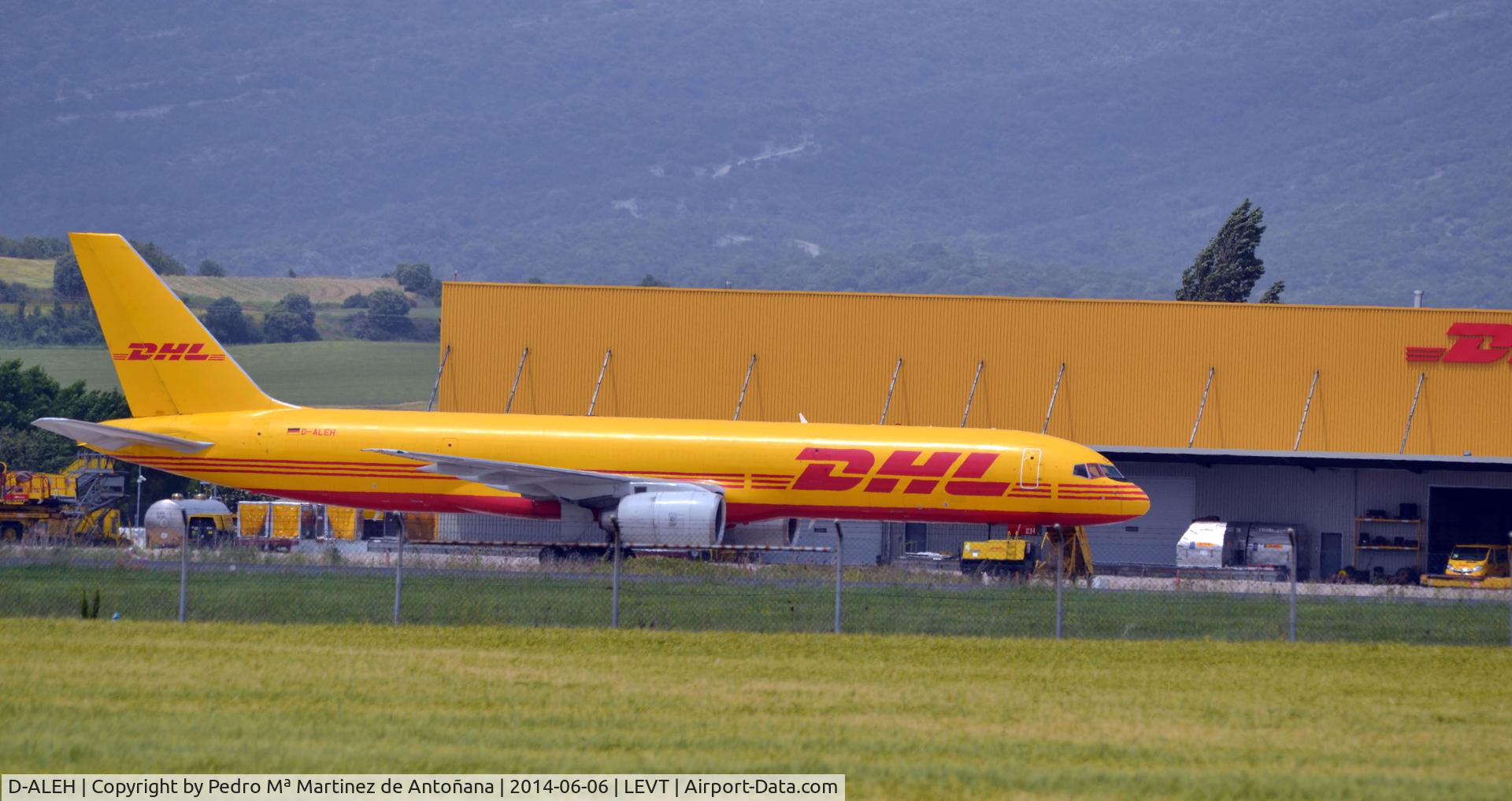 D-ALEH, 1986 Boeing 757-236/SF C/N 23492, Aeropuero Foronda-Vitoria-Gasteiz
