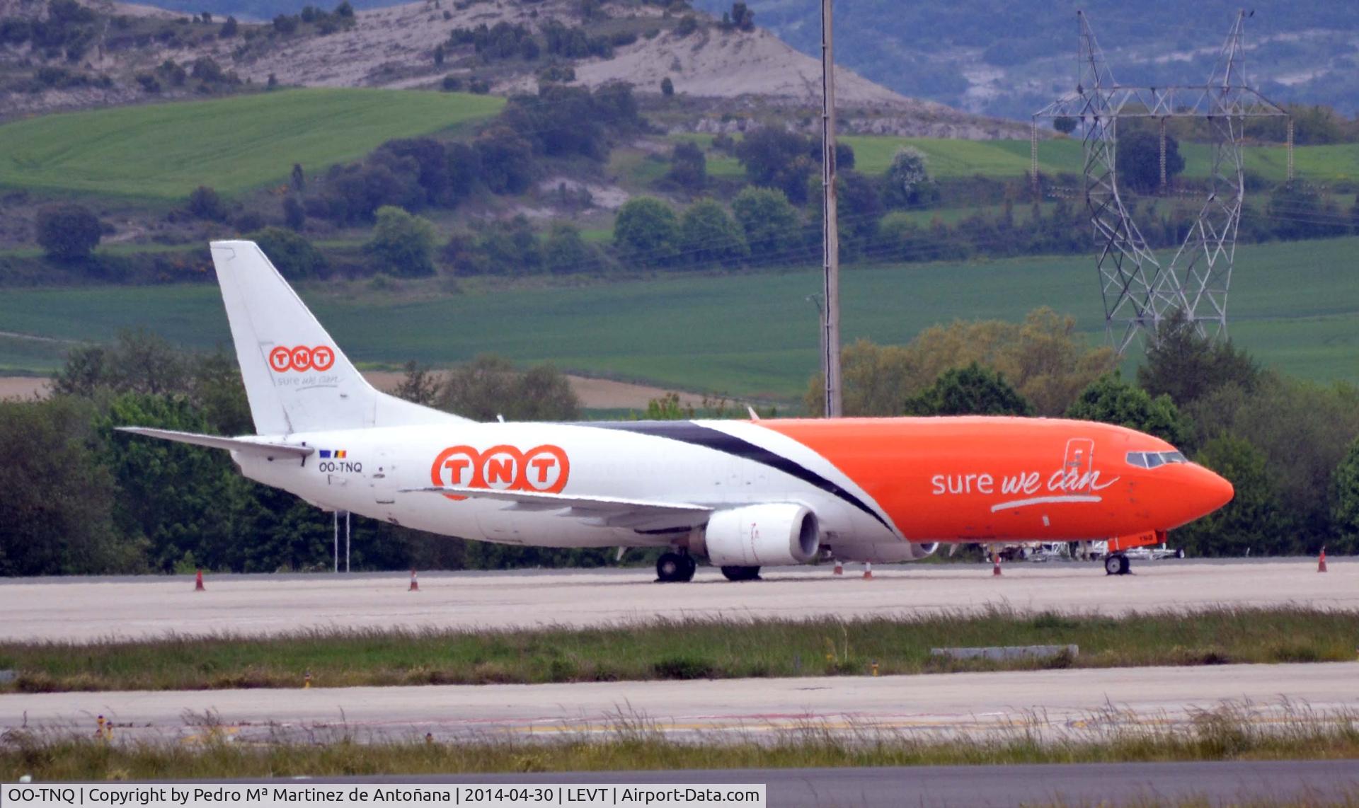 OO-TNQ, 1998 Boeing 737-4M0 C/N 29205, Aeropuero Foronda-Vitoria-Gasteiz