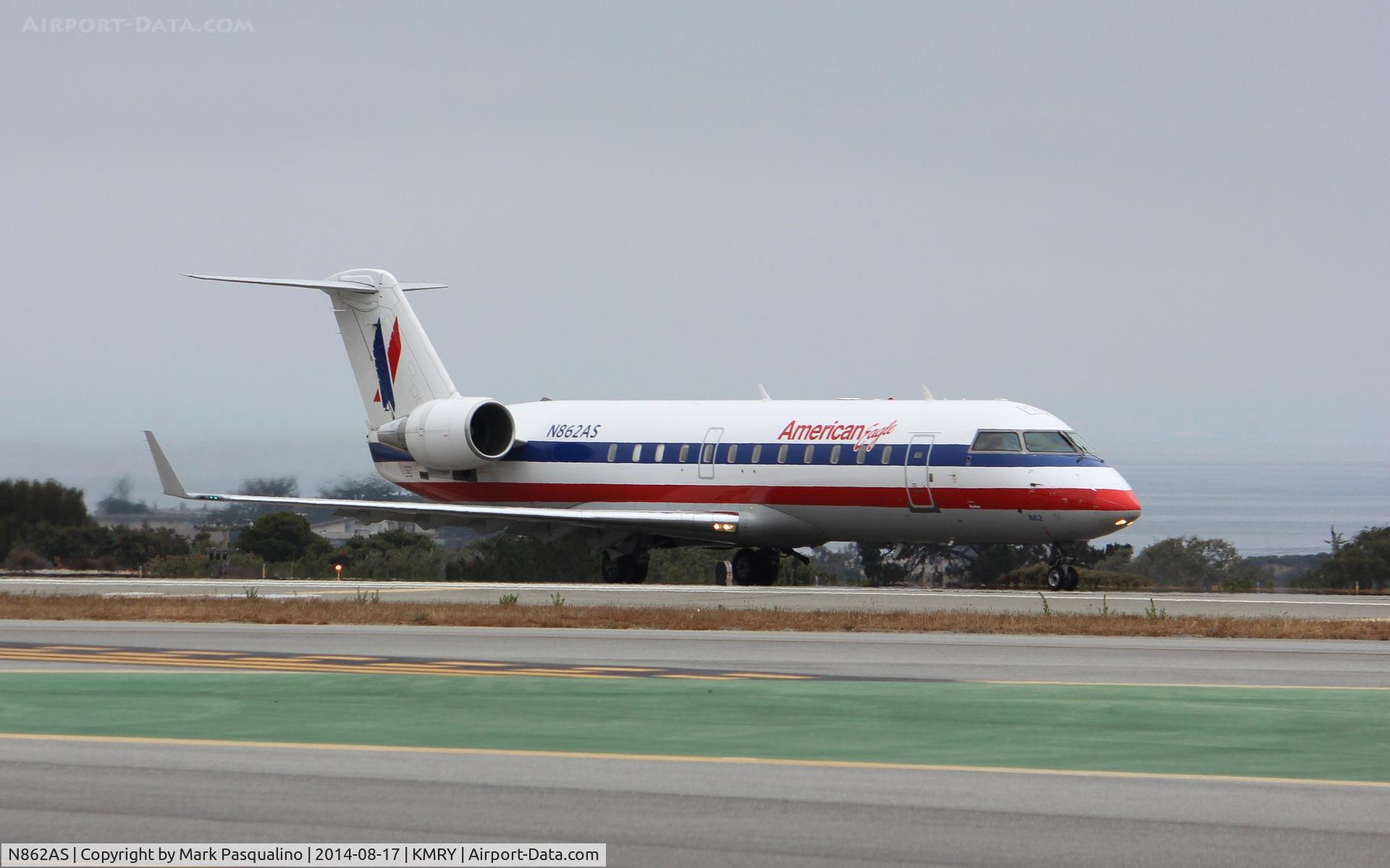 N862AS, 2001 Bombardier CRJ-200ER (CL-600-2B19) C/N 7476, CL-600-2B19