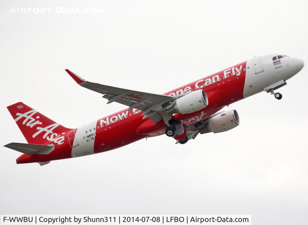 F-WWBU, 2014 Airbus A320-216 C/N 6178, C/n 6178 - To be HS-BBN