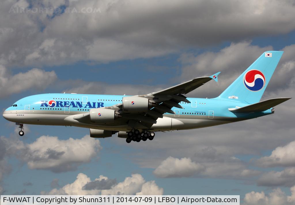 F-WWAT, 2014 Airbus A380-861 C/N 156, C/n 0156 - To be HL7628
