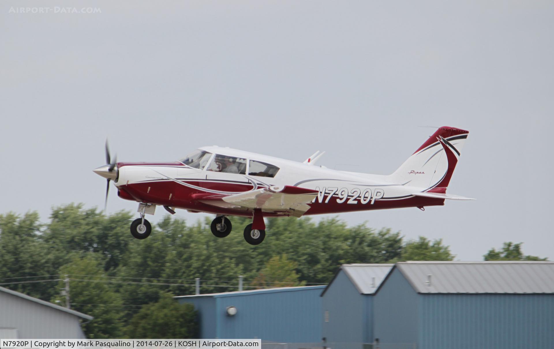 N7920P, 1962 Piper PA-24-250 Comanche C/N 24-3152, Piper PA-24-250