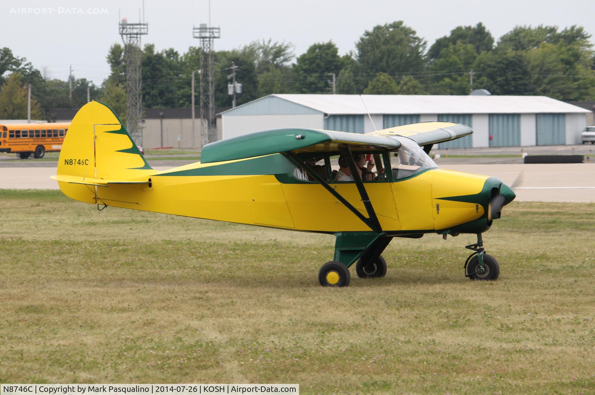 N8746C, 1953 Piper PA-22-135 Tri-Pacer C/N 22-1398, Piper PA-22-135