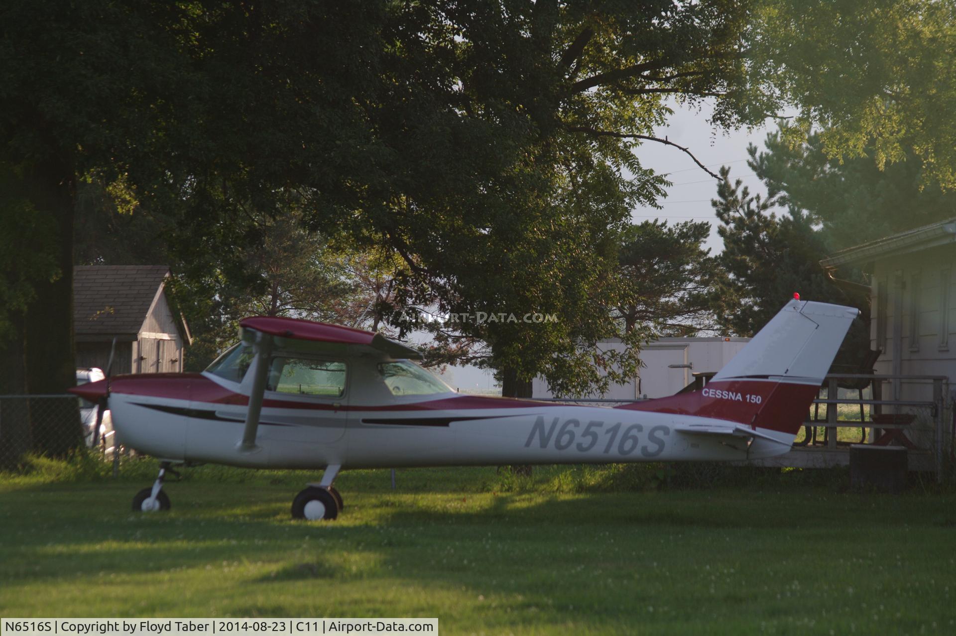 N6516S, 1967 Cessna 150H C/N 15067316, Sporting its new paint scheme