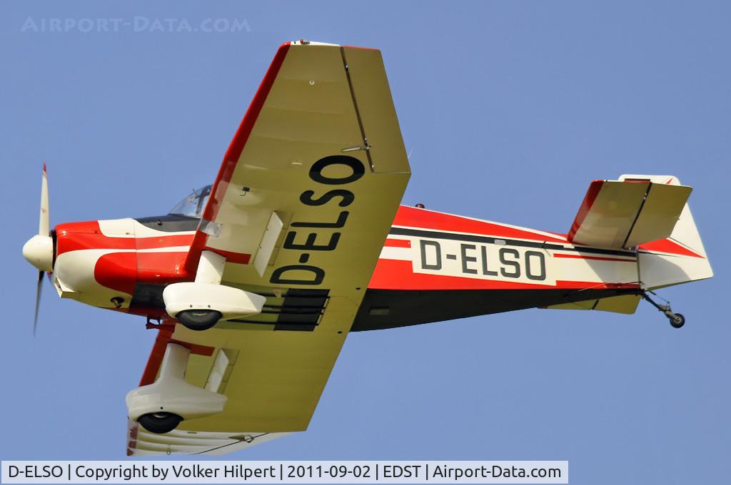 D-ELSO, 1963 SAN Jodel DR-1050 Ambassadeur C/N 396, at hahnweide