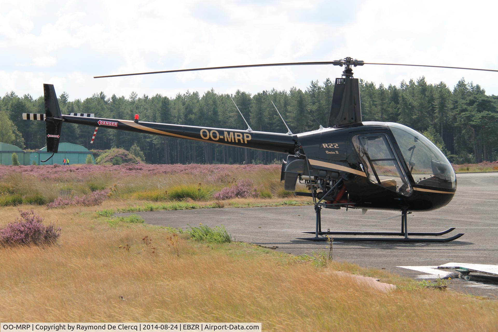 OO-MRP, 2008 Robinson R22 Beta II C/N 4381, Malle Fly-inn , 24-8-2014.