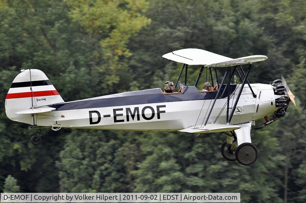 D-EMOF, 1937 Focke-Wulf Fw-44J Stieglitz C/N 82, at Hahnweide