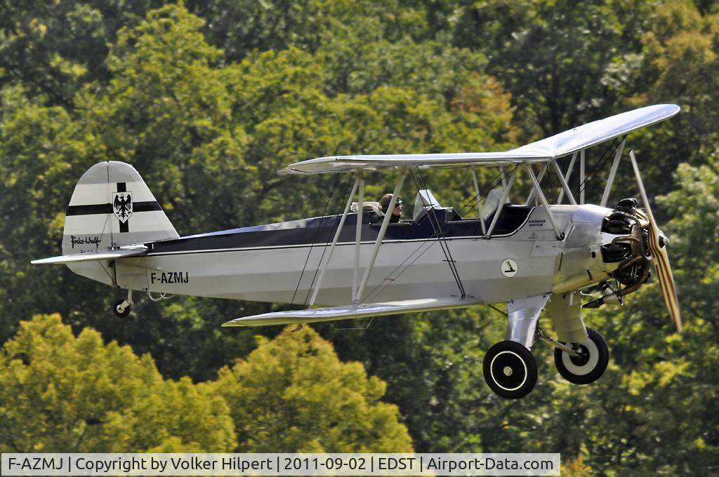 F-AZMJ, 1940 Focke-Wulf Fw-44J Stieglitz C/N 2782, at Hahnweide