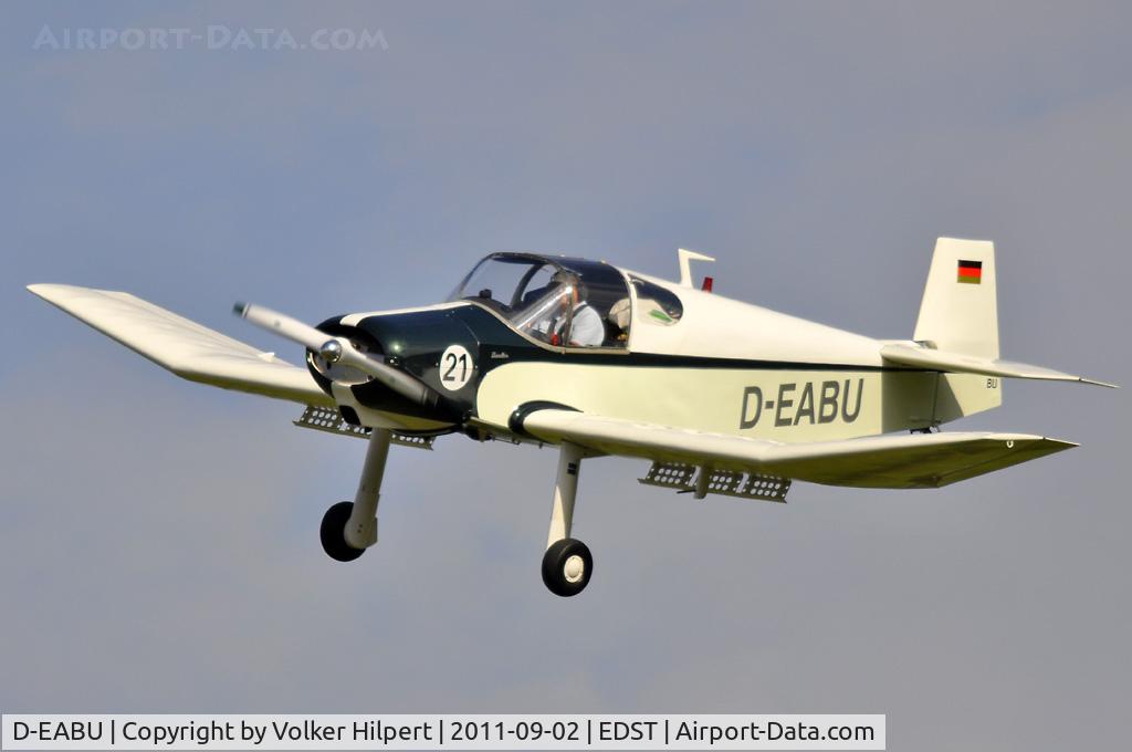 D-EABU, 1961 Jodel D-120A Paris-Nice C/N 205, at Hahnweide