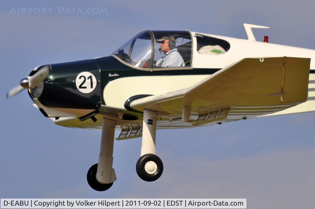 D-EABU, 1961 Jodel D-120A Paris-Nice C/N 205, at Hahnweide