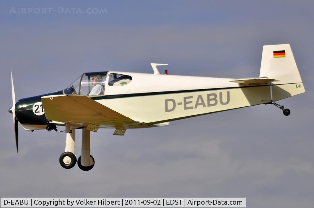 D-EABU, 1961 Jodel D-120A Paris-Nice C/N 205, at Hahnweide