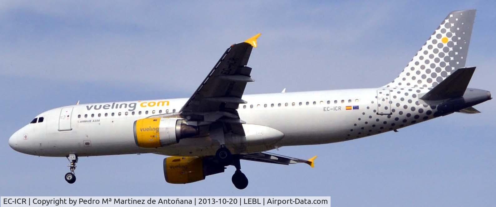 EC-ICR, 1991 Airbus A320-211 C/N 240, Aeropuerto El Prat Barcelona