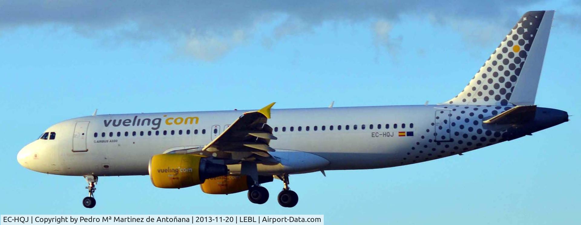 EC-HQJ, 2001 Airbus A320-214 C/N 1430, Aeropuerto El Prat Barcelona