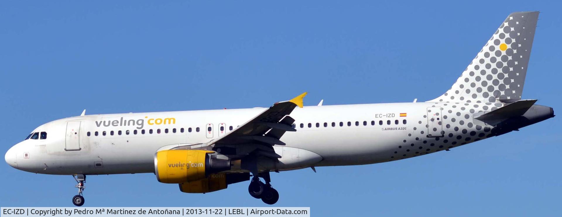 EC-IZD, 2004 Airbus A320-214 C/N 2207, Aeropuerto El Prat Barcelona