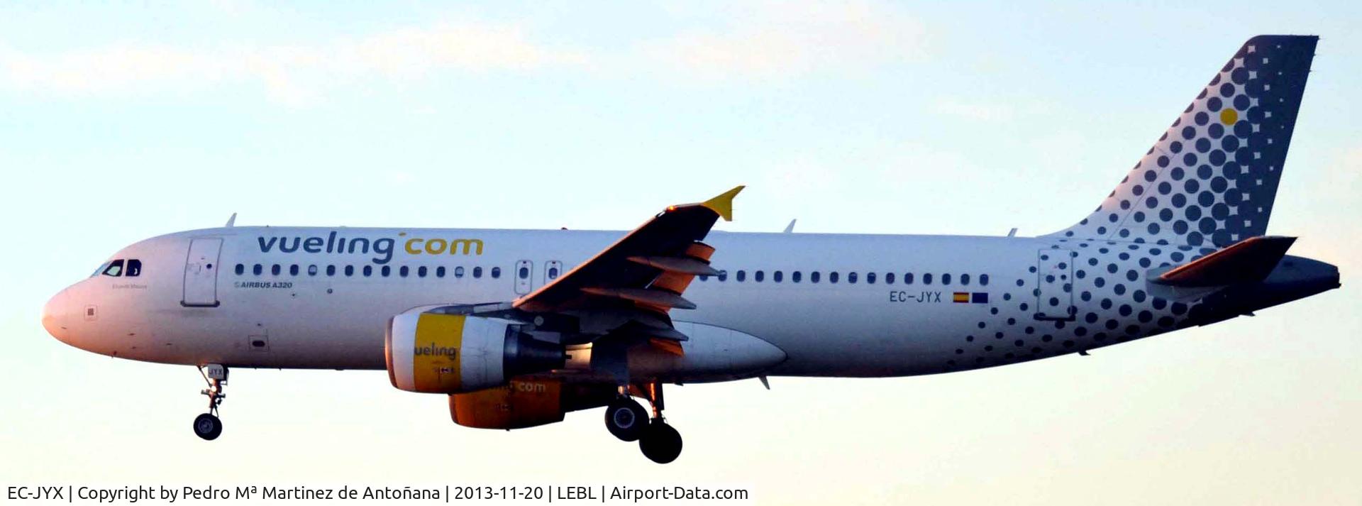EC-JYX, 2006 Airbus A320-214 C/N 2962, Aeropuerto El Prat Barcelona