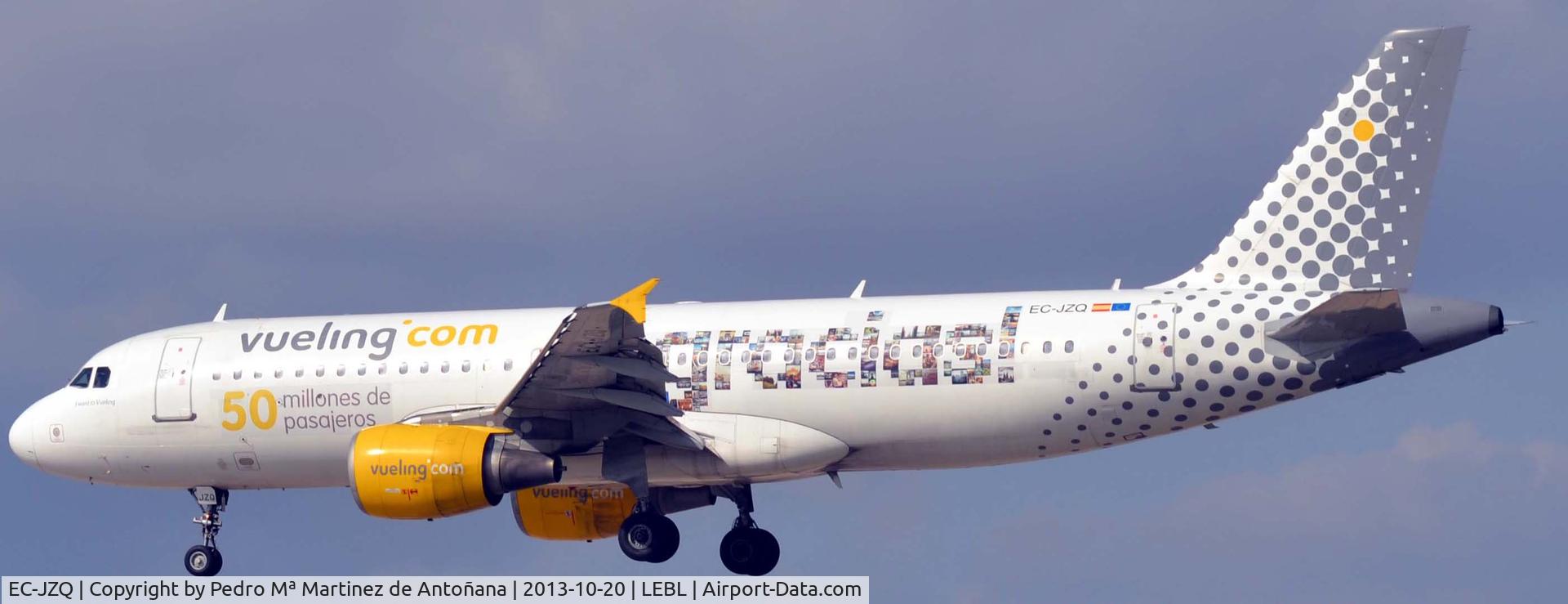 EC-JZQ, 1999 Airbus A320-214 C/N 992, Aeropuerto El Prat Barcelona