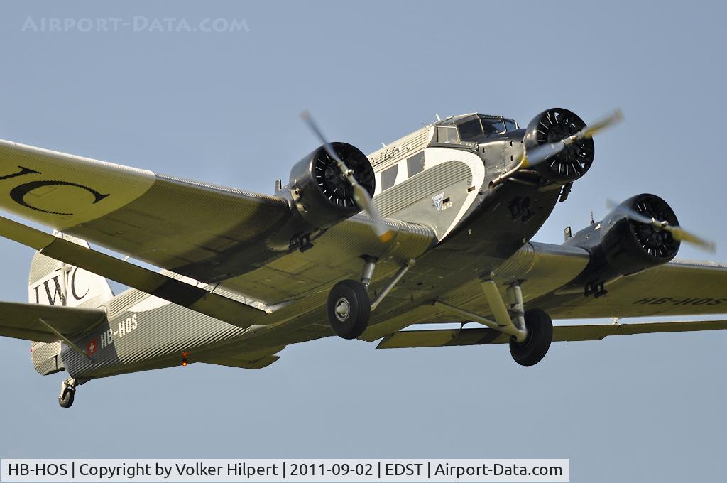 HB-HOS, 1939 Junkers Ju-52/3m g4e C/N 6580, at hahnweide