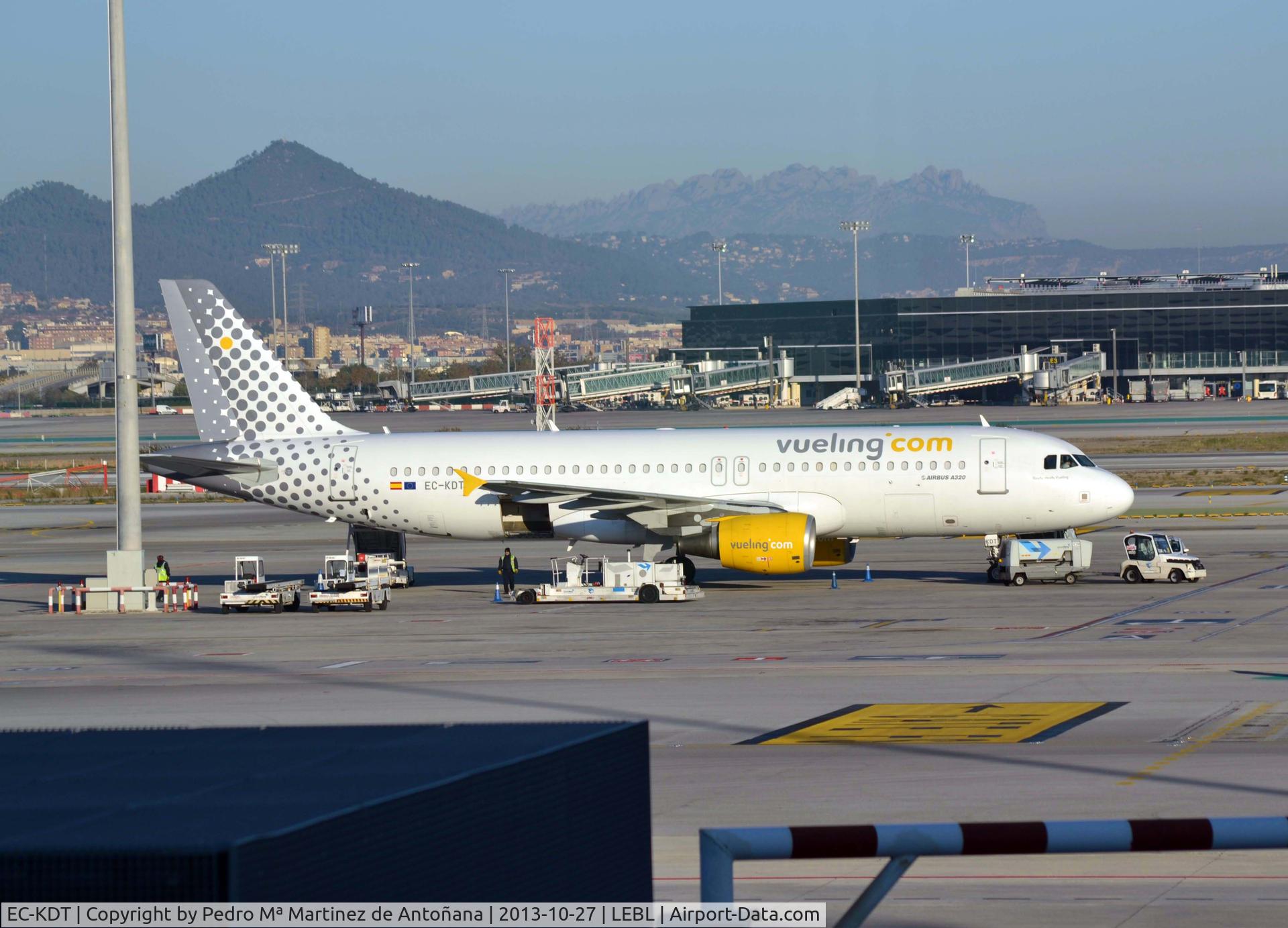 EC-KDT, 2007 Airbus A320-216 C/N 3145, Aeropuerto El Prat Barcelona