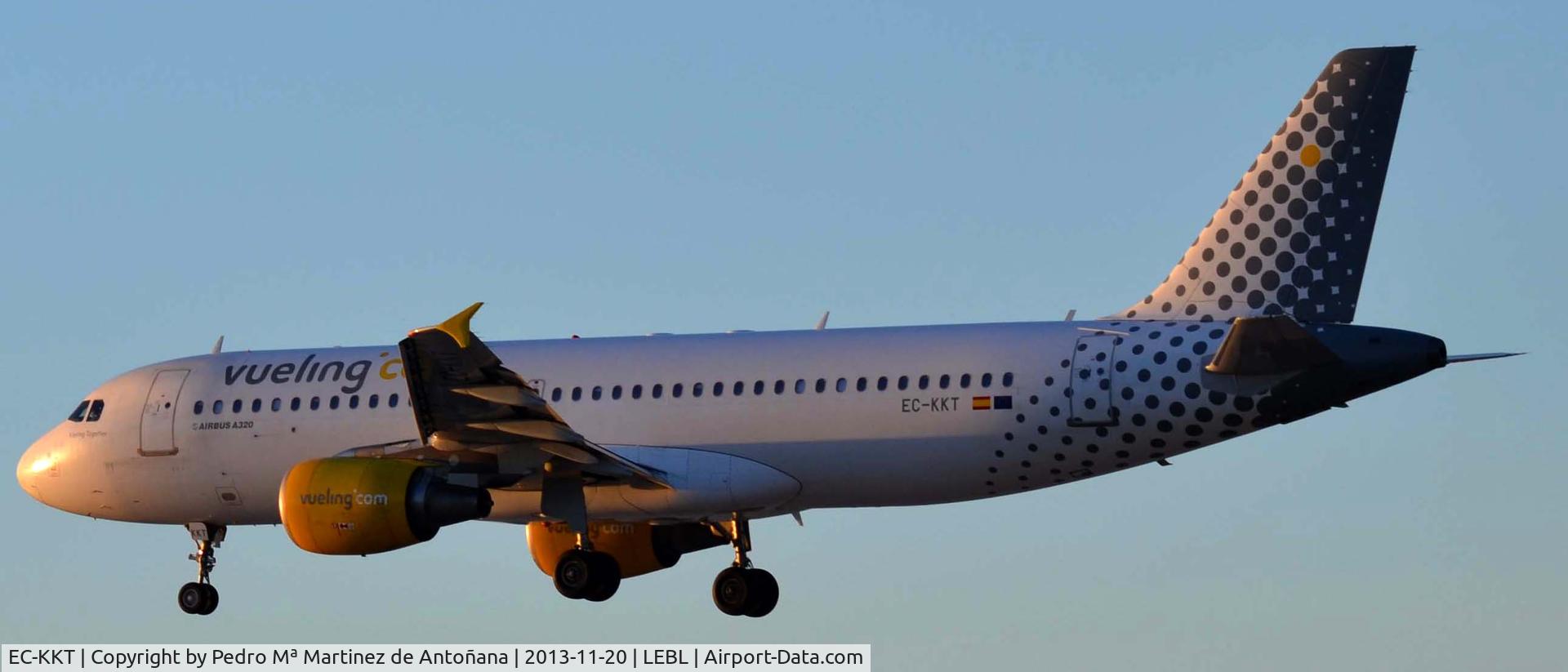 EC-KKT, 2007 Airbus A320-214 C/N 3293, Aeropuerto El Prat Barcelona