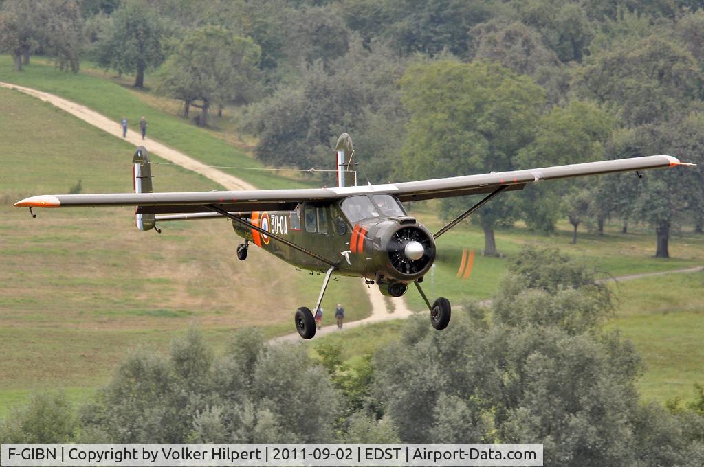 F-GIBN, Max Holste MH-1521M Broussard C/N 317, at Hahnweide