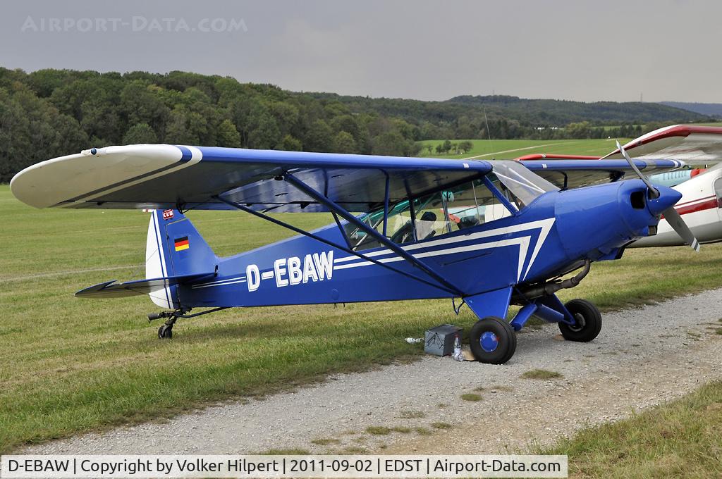 D-EBAW, Piper PA-18-150 Super Cub Super Cub C/N 18-5389, at Hahnweide