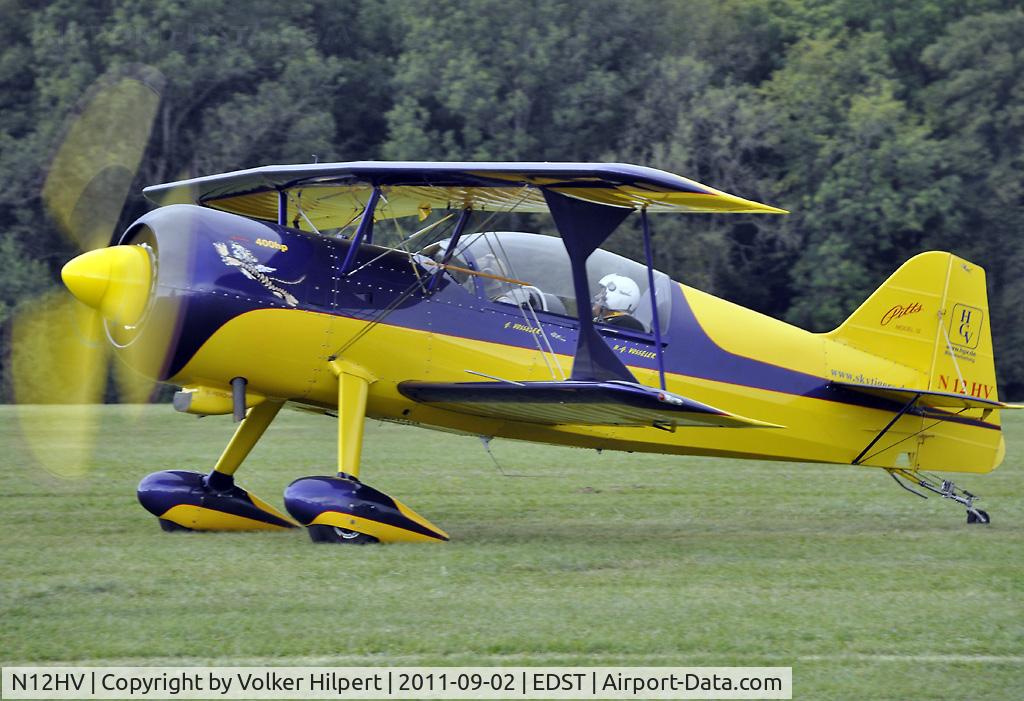 N12HV, 2002 Pitts Model 12 C/N 109, at Hahnweide