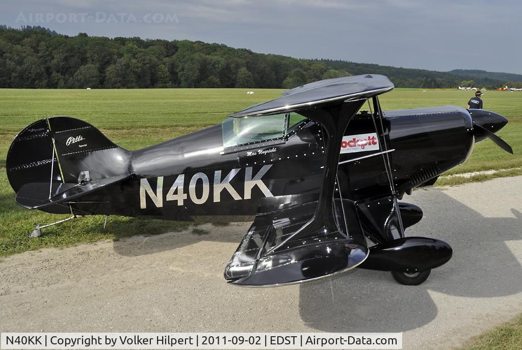 N40KK, 1970 Pitts S-1 Special C/N KK-1, at Hahnweide