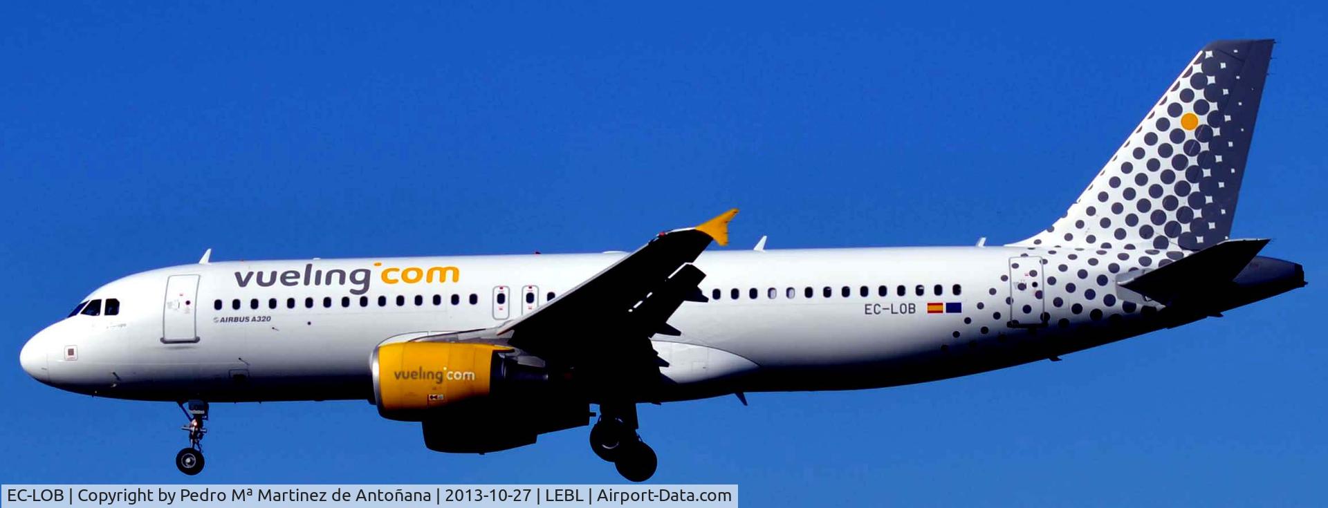 EC-LOB, 2011 Airbus A320-214 C/N 4849, Aeropuerto El Prat Barcelona