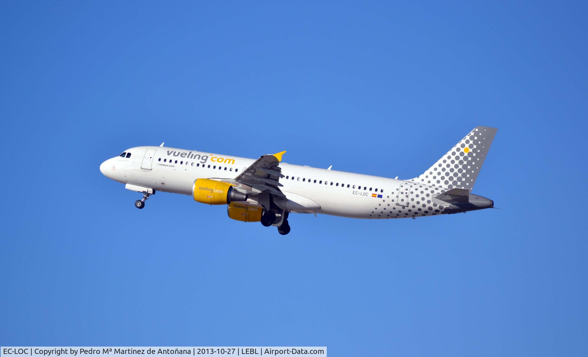 EC-LOC, 2011 Airbus A320-214 C/N 4855, Aeropuerto El Prat Barcelona