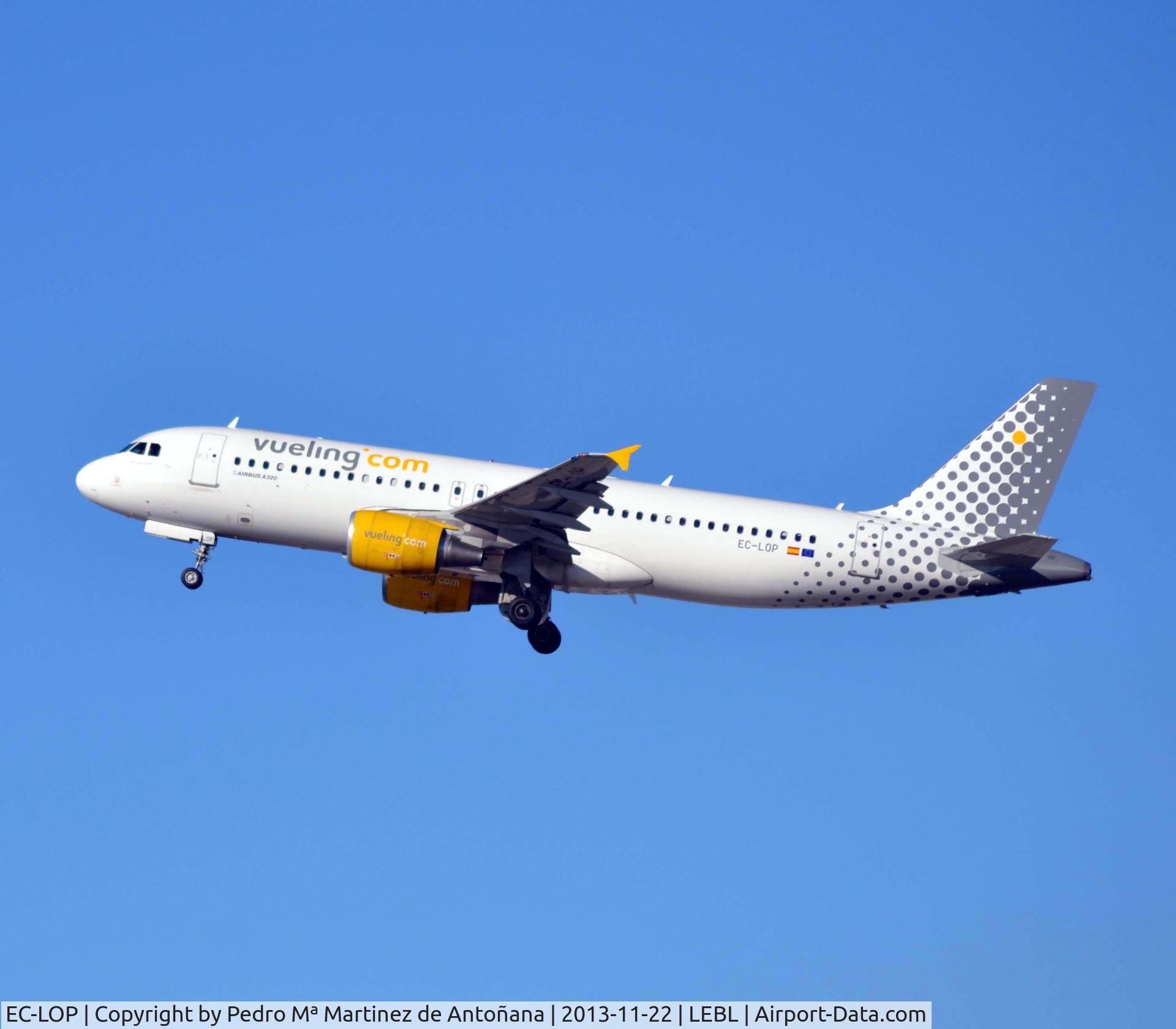 EC-LOP, 2011 Airbus A320-214 C/N 4937, Aeropuerto El Prat Barcelona
