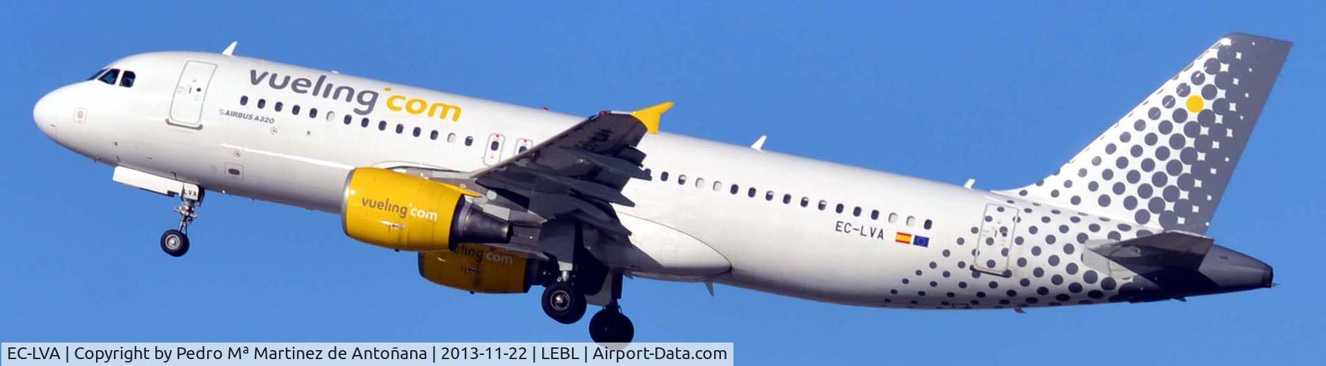 EC-LVA, 2000 Airbus A320-214 C/N 1171, Aeropuerto El Prat Barcelona
