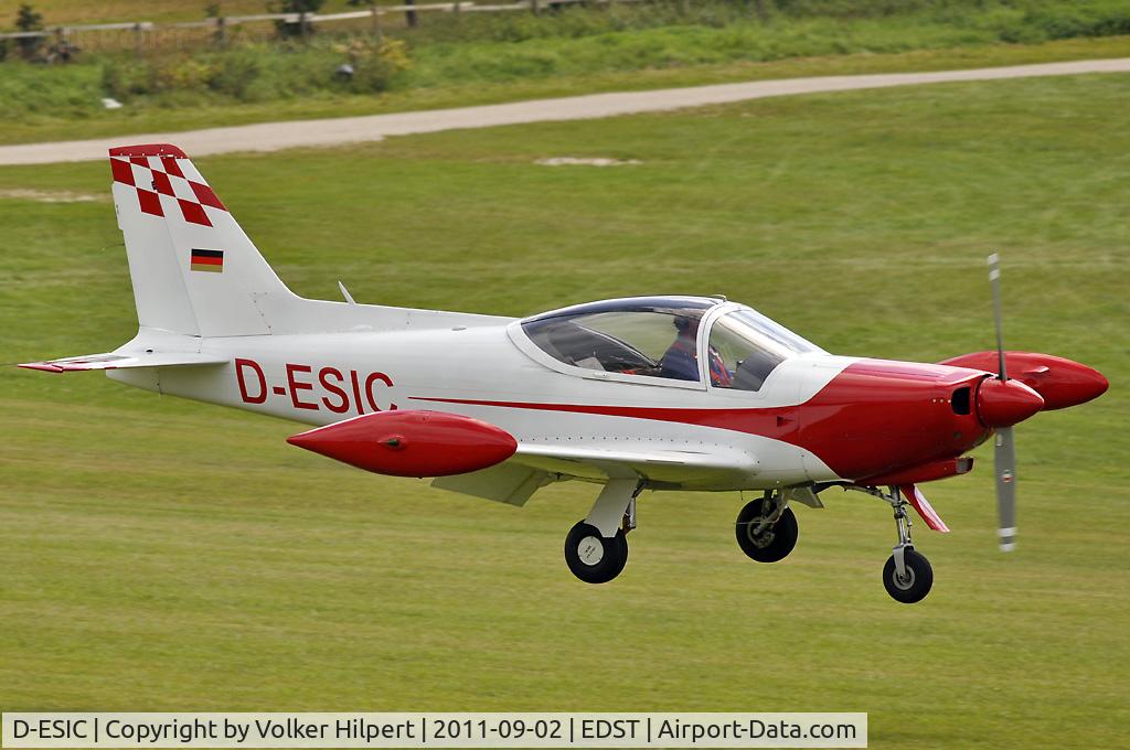 D-ESIC, 1966 SIAI-Marchetti F-260 C/N 102, at Hahnweide