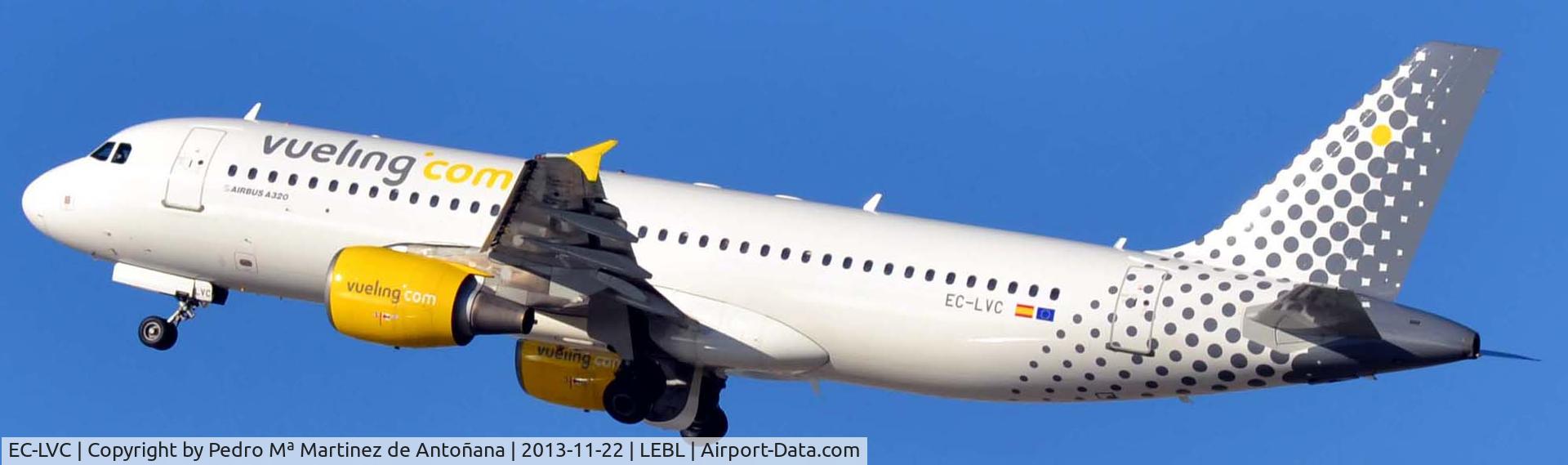 EC-LVC, 2000 Airbus A320-214 C/N 1372, Aeropuerto El Prat Barcelona