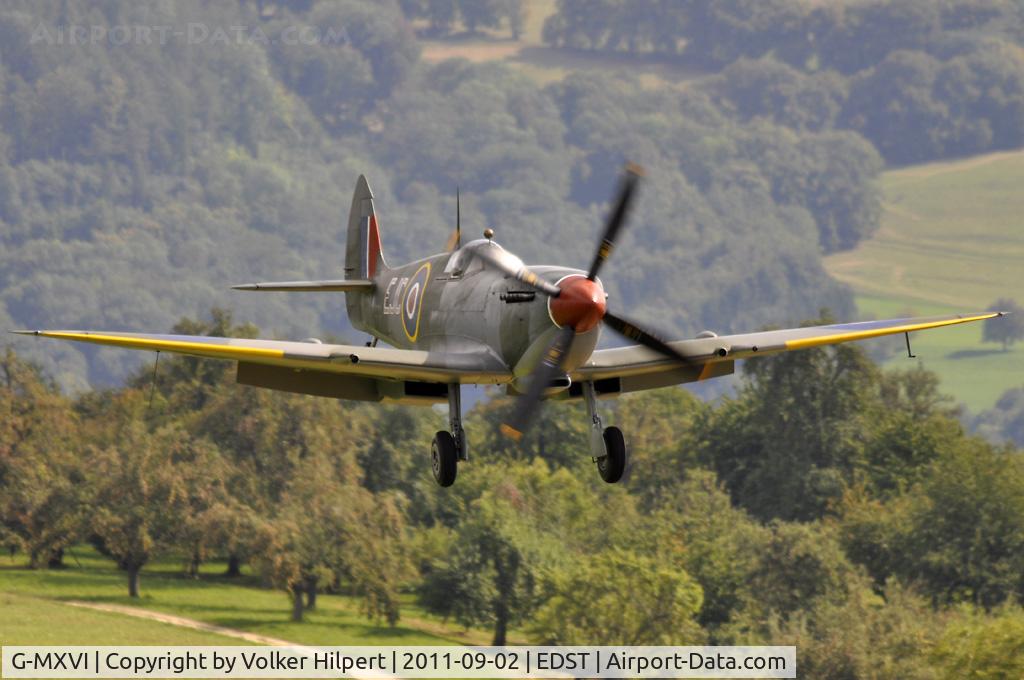 G-MXVI, 1945 Supermarine 361 Spitfire LF.XVIe C/N CBAF.IX.4394, at hahnweide