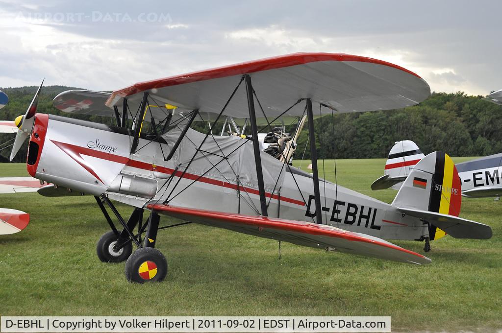 D-EBHL, 1946 Stampe-Vertongen SV-4C C/N 216, at hahnweide