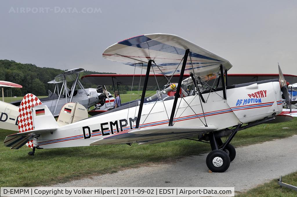 D-EMPM, 1946 Stampe-Vertongen SV-4C C/N 159, at Hahnweide