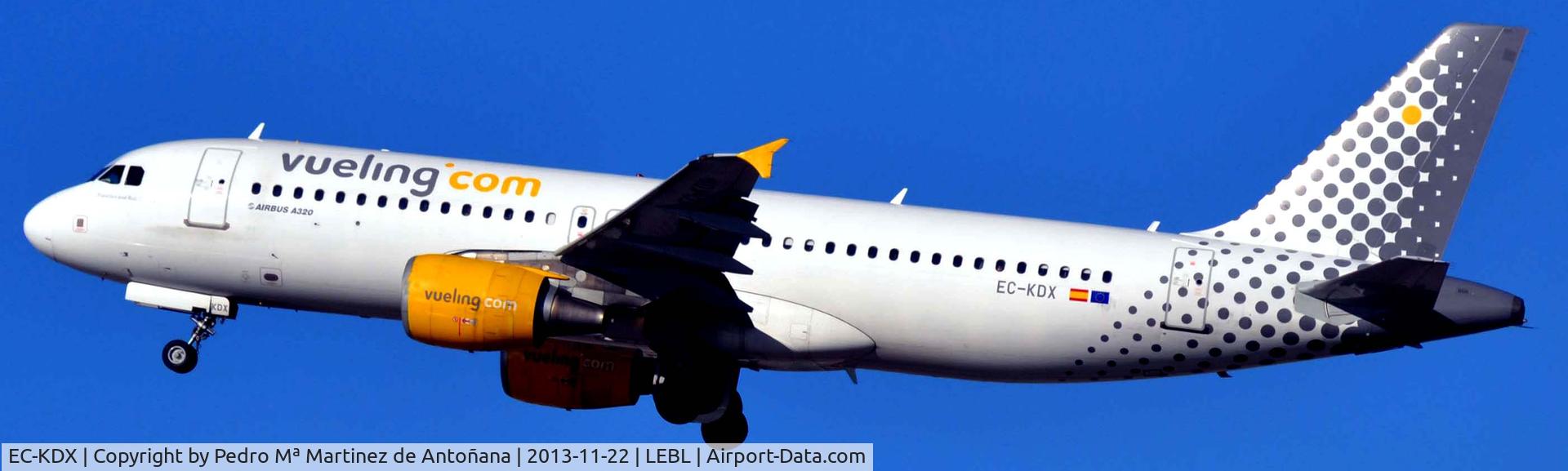 EC-KDX, 2007 Airbus A320-216 C/N 3151, Aeropuerto El Prat Barcelona