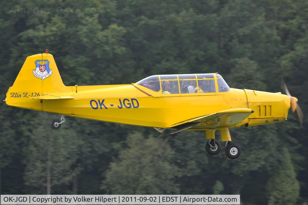 OK-JGD, 1955 Zlin Z-126 Trener C/N 860, at Hahnweide
