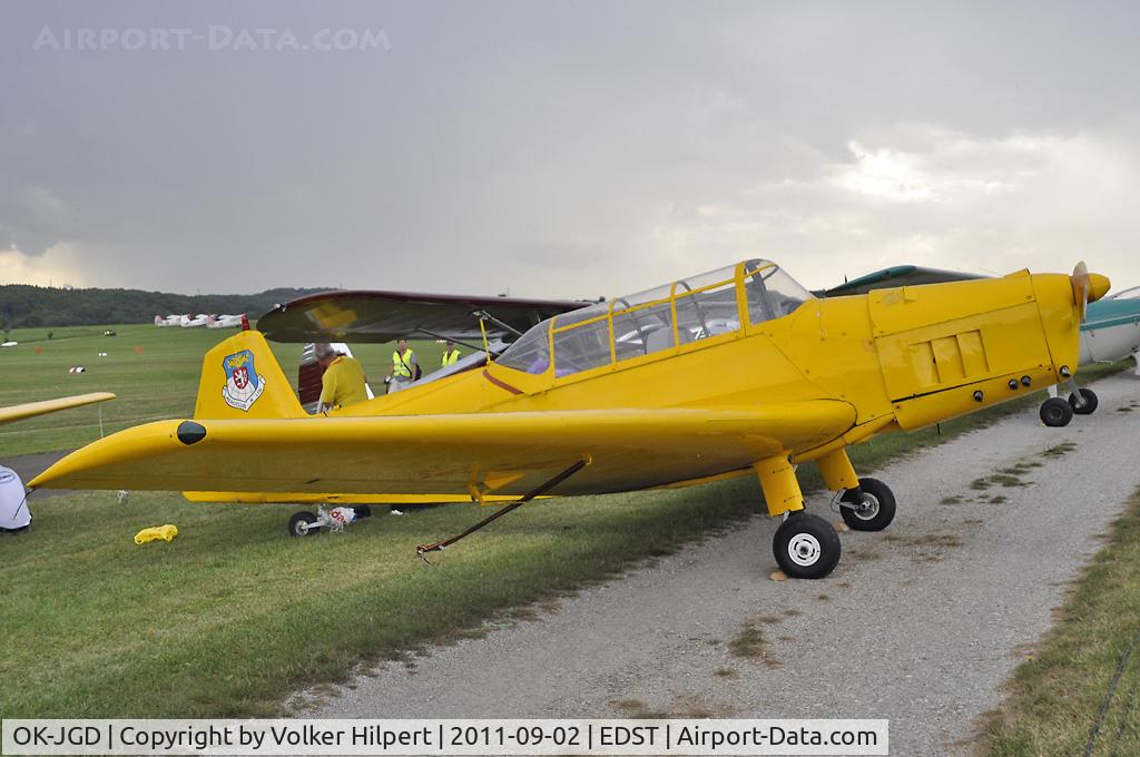 OK-JGD, 1955 Zlin Z-126 Trener C/N 860, at Hahnweide