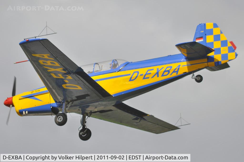 D-EXBA, 1970 Zlin Z-526F Trener Master C/N 1124, at hahnweide