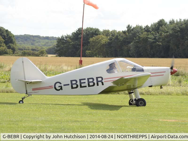 G-BEBR, 2006 Gardan GY-201 Minicab C/N PFA 1824, Photo taken at Northrepps Aerodrome this is a privately owned airfield south west of the village of Northrepps, North Norfolk, England approximately 3 mi south south east of Cromer