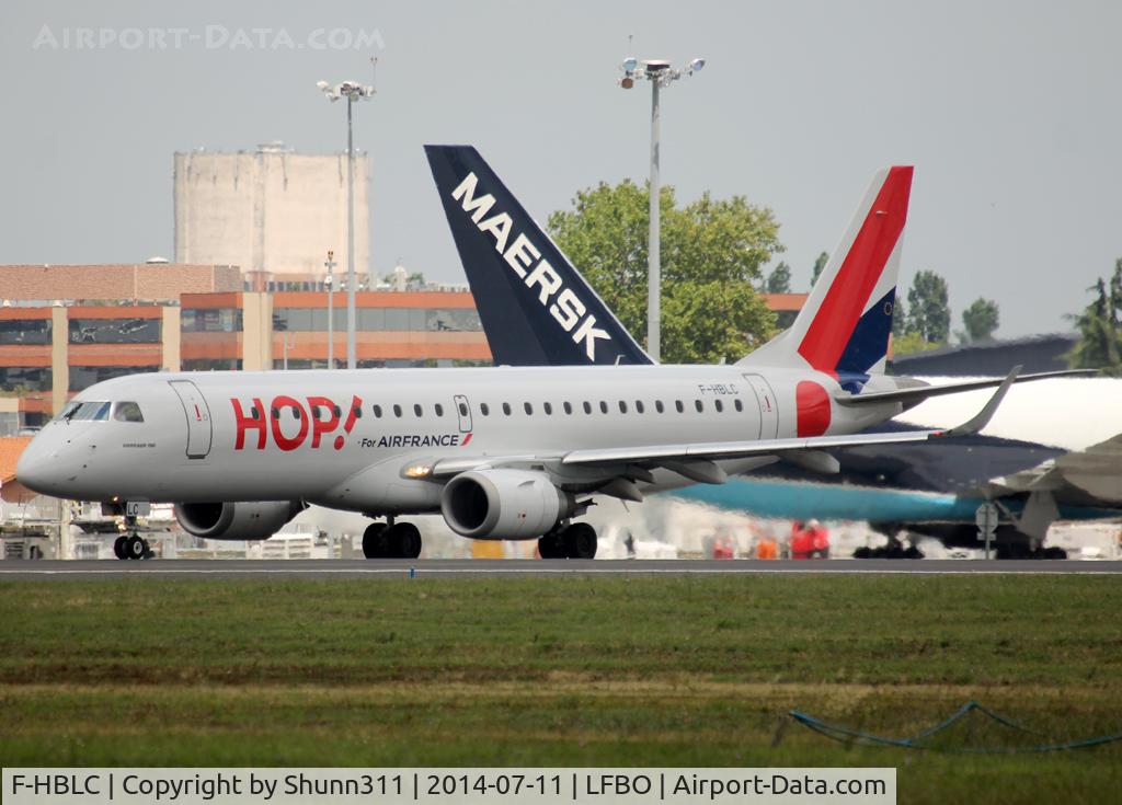 F-HBLC, 2007 Embraer 190AR (ERJ-190-100IGW) C/N 19000080, Lining up rwy 32R from 'N2' for departure...