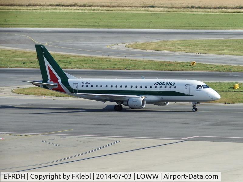 EI-RDH, 2012 Embraer 175LR (ERJ-170-200LR) C/N 17000339, Alitalia