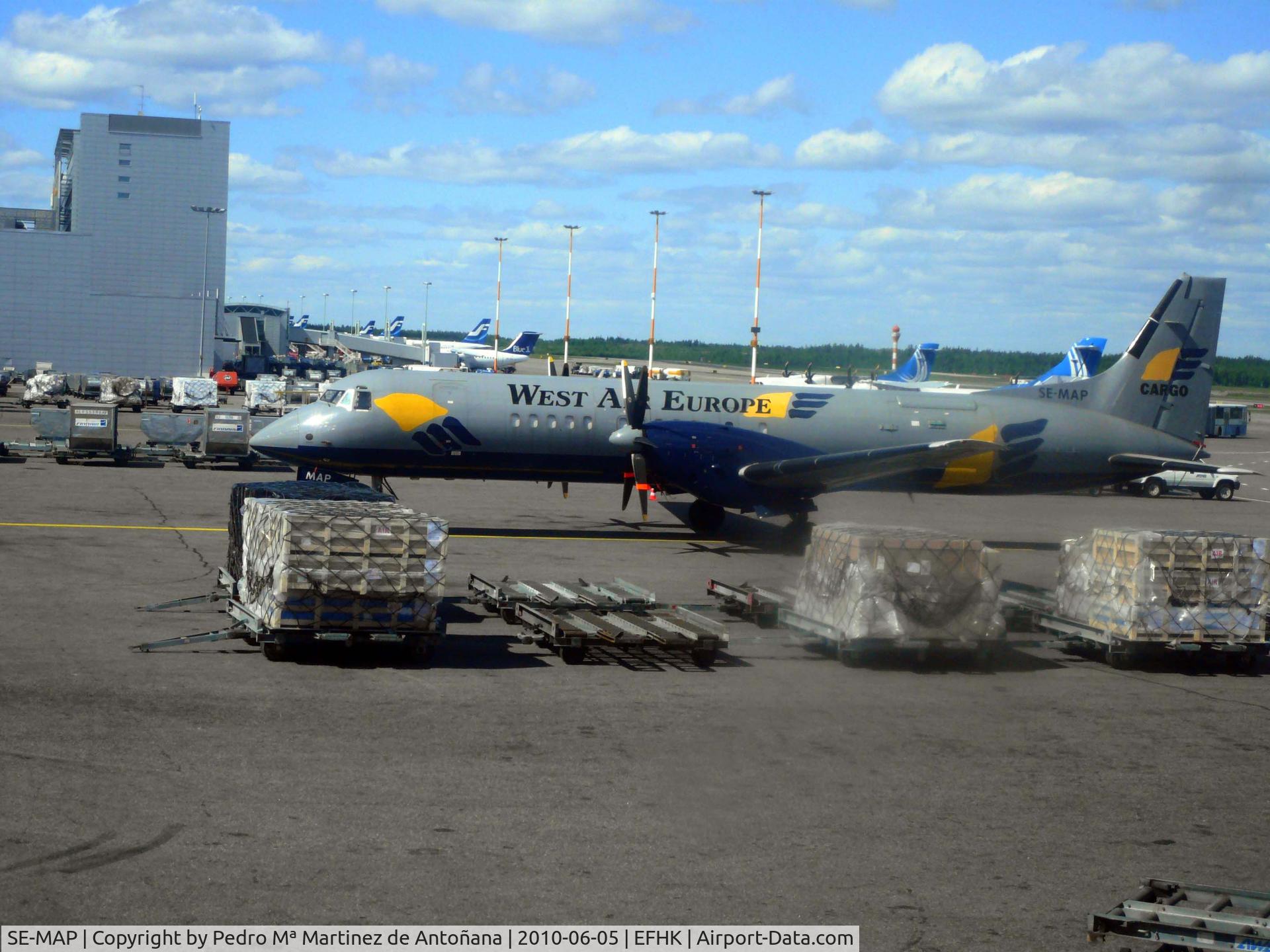 SE-MAP, 1991 British Aerospace ATP C/N 2037, Aeropuerto Helsinki-Vantaa